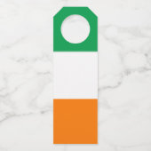 Vlag van Ierland Flessenhanger (Voorkant)