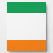 Vlag van Ierland Fotoplaat (Voorkant)
