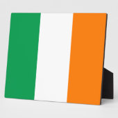 Vlag van Ierland Fotoplaat (Zijkant)