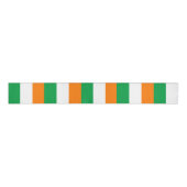 Vlag van Ierland Grosgrain Lint (Voorkant)