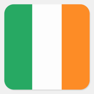 Vlag van Ierland Grote Plein Sticker