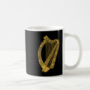 Vlag van Ierland Harp Vlag Ierse Harp Symbool Koffiemok