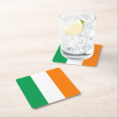 Vlag van Ierland Kartonnen Onderzetters (Insitu)