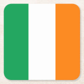 Vlag van Ierland Kartonnen Onderzetters (Voorkant)