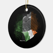 Vlag van Ierland Keramisch Ornament (Links)