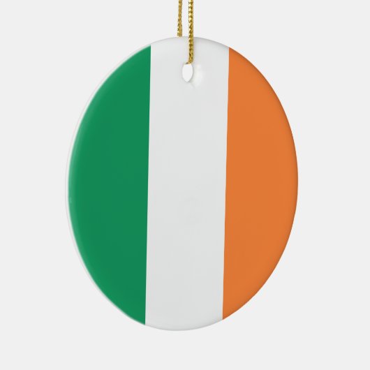 Vlag van Ierland Keramisch Ornament (Rechts)