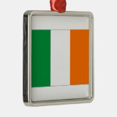 Vlag van Ierland Metalen Ornament (Rechts)