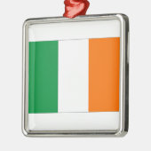 Vlag van Ierland Metalen Ornament (Links)