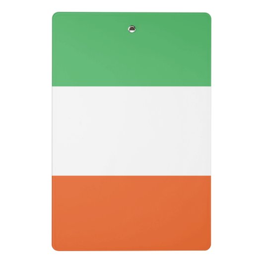 vlag van Ierland Mini Klembord (Achterkant)