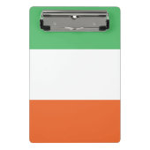 vlag van Ierland Mini Klembord (Voorkant)