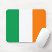 Vlag van Ierland Mousepad Muismat (Met muis)