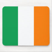 Vlag van Ierland Mousepad Muismat (Voorkant)