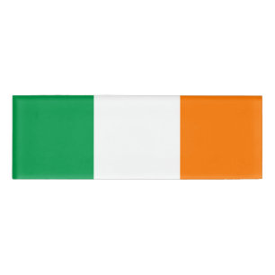 Vlag van Ierland Naam Tag