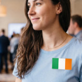 Vlag van Ierland Naambadge