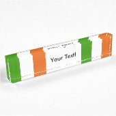 Vlag van Ierland Naambordje
