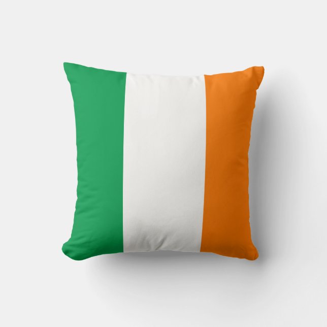 Vlag van Ierland Pillow Kussen (Voorkant)
