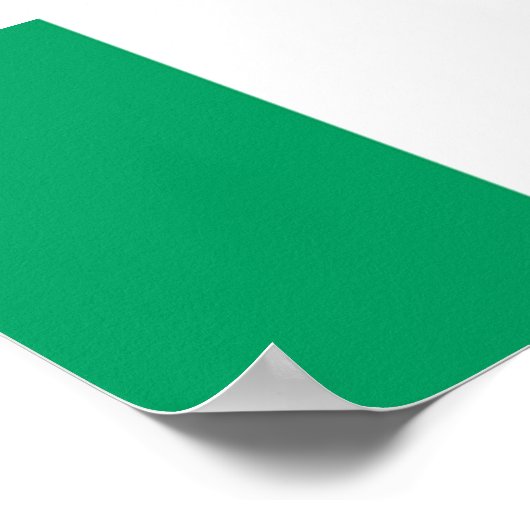 Vlag van Ierland Poster (Hoek)