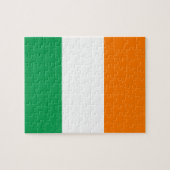 vlag van Ierland Puzzle Legpuzzel (Horizontaal)