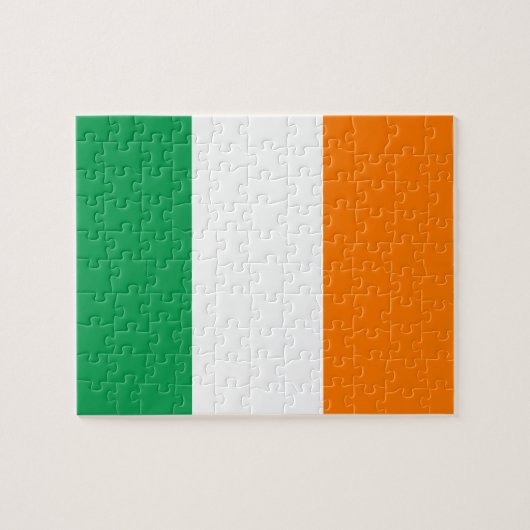 vlag van Ierland Puzzle Legpuzzel (Horizontaal)