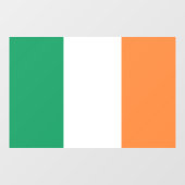 Vlag van Ierland Raamsticker (Vel)