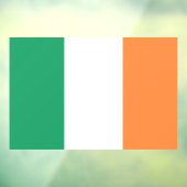 Vlag van Ierland Raamsticker (Vel 3)