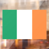 Vlag van Ierland Raamsticker (Vel 2)