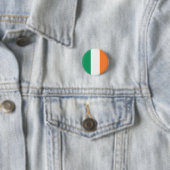 Vlag van Ierland Ronde Button 3,2 Cm (In situ)