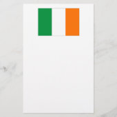 Vlag van Ierland/St. Patrick's Day Briefpapier (Voorkant)