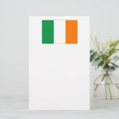 Vlag van Ierland/St. Patrick's Day Briefpapier (Staand voorkant)