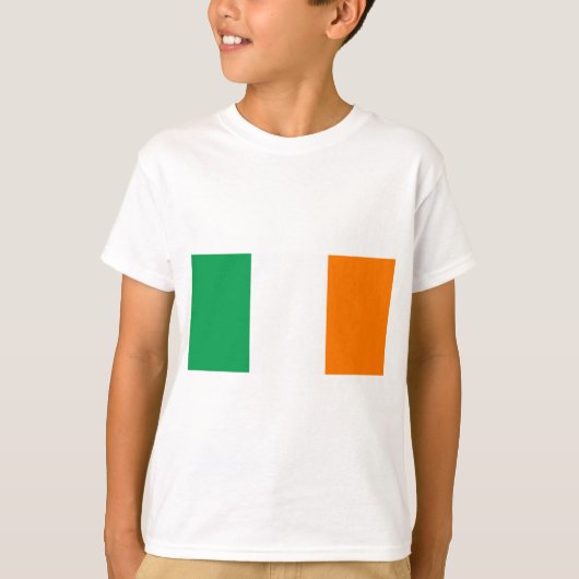 Vlag van Ierland T-shirt (Voorkant)