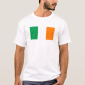 Vlag van Ierland T-Shirt (Voorkant)