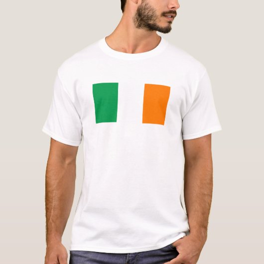 Vlag van Ierland T-Shirt (Voorkant)