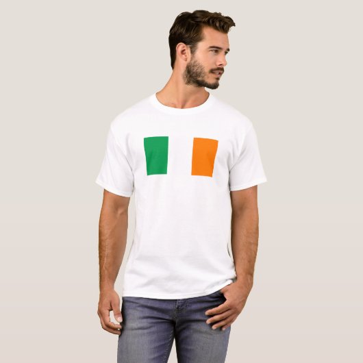 Vlag van Ierland T-Shirt (Voorkant volledig)