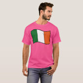 vlag van Ierland T-shirt (Voorkant volledig)