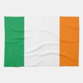 Vlag van Ierland Theedoek (Horizontaal)