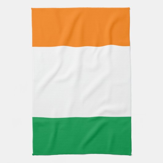 Vlag van Ierland Theedoek (Verticaal)