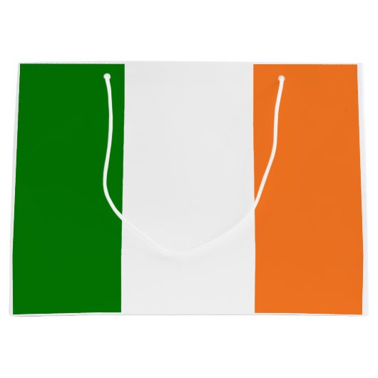 Vlag van Ierland Totaal Groot Cadeauzakje (Voorkant)