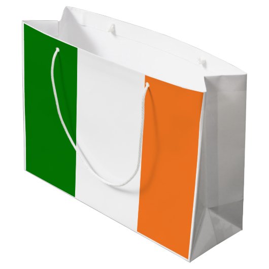 Vlag van Ierland Totaal Groot Cadeauzakje (Achterkant Gekanteld)