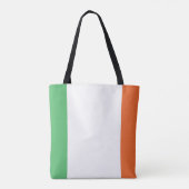 vlag van Ierland Tote Bag (Achterkant)