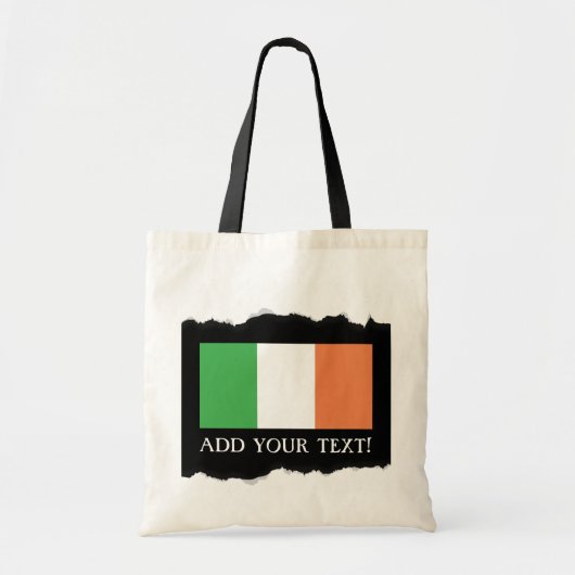 Vlag van Ierland Tote Bag (Voorkant)