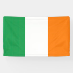 Vlag van Ierland Tricolore Spandoek