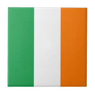 Vlag van Ierland Tricolore Tegeltje