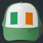 vlag van Ierland Trucker Hat Pet<br><div class="desc">vlag van Ierland Trucker Hat</div>
