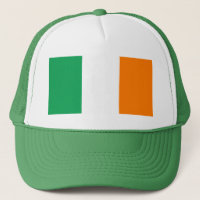 vlag van Ierland Trucker Hat