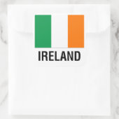 VLAG VAN IERLAND VIERKANTE STICKER (Tas)