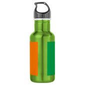 Vlag van Ierland Waterfles (Achterkant)