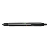 Vlag van Ierland Zwarte Inkt Pen (Achterkant)