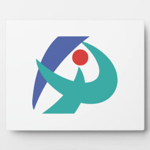 Vlag van Iga, Mie, Japan Fotoplaat