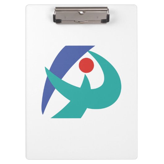 Vlag van Iga, Mie, Japan Klembord (Voorkant)