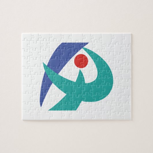 Vlag van Iga, Mie, Japan Legpuzzel (Horizontaal)